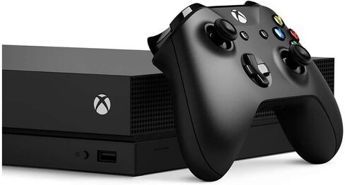 Microsoft Xbox One X FMQ-00042 1TB Console w/1-Controller, Black (Renewed) in Saudi Arabia