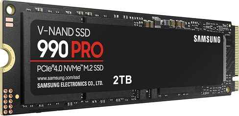 حزمة SAMSUNG MZ-V9P2T0B/AM 990 PRO PCIe 4.0 NVMe SSD 2 تيرابايت مع حزمة حماية محسنة CPS لمدة عام in Kuwait