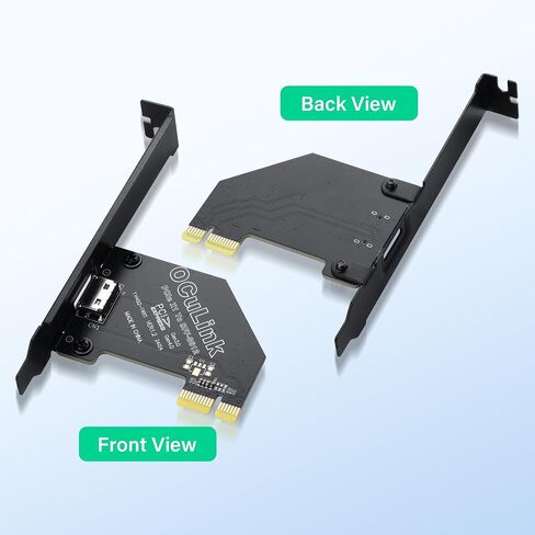 SinLoon PCIE to Oculink SFF-8612 Adapter PCI-Express 4.0 Oculink External Graphics Card with Slot Bracket (PCIE X4) in Kuwait