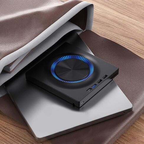 ناسخ محرك أقراص خارجي محمول مع اتصال USB 3.0 ونوع C بسرعة 5 جيجابت في الثانية متوافق مع الكمبيوتر المحمول والكمبيوتر المحمول in Kuwait