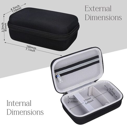 Travel Router Case for GL SFT1200(Opal)/ MT3000/ MT1300/ A1300 Secure Wireless Travel WiFi Router (Case Only) (Black) in Saudi Arabia