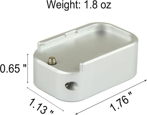 TACFUN Weighted Magazine Base Plate Compatible with Glock 9mm/.40 in Saudi Arabia