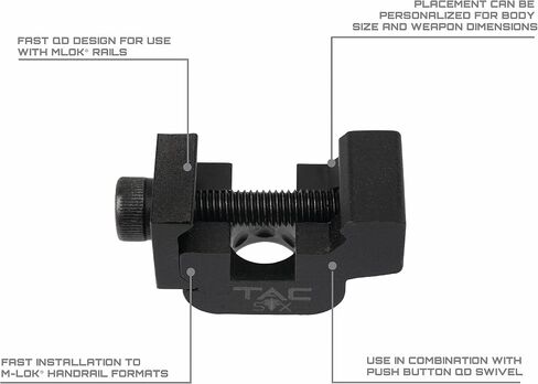 Allen Company Citadel Qd Picatinny Rail Weapon Mount - Made in America in Saudi Arabia