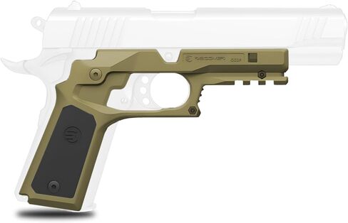 Recover CC3P Rail Adapter with Interchangeable Panels Compatible with Full Size 1911 Single Stack in Kuwait