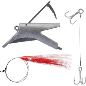 Dead Bait Trolling Lure – Premium Fishing Rig for Kayaks, Boats & Jet Skis – Realistic Swimming Action – Ideal for Pelagic Species in Saudi Arabia