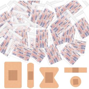Geiserailie 50 Pack Hygiene Kits for Homeless in Bulk Assorted Sizes Fingertip Bandages Waterproof, Individually Wrapped, Homeless Care Package Supplies for Homeless, Nursing Homes, Hotel, Charity in Saudi Arabia