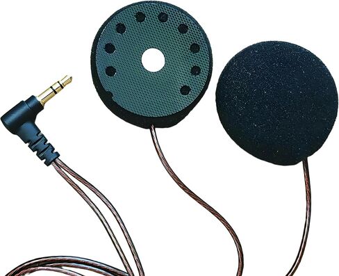 Ride-VOICEPRO Helmet Speaker: Vocal Clarity, Enhanced Magnet, 3.5mm AUX Connectors(Ride-VOICEPRO (40MM)) in Saudi Arabia