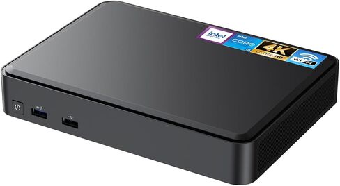 Intel NUC NUC8V5CB8N Slim Mini PC 8GB DDR3 RAM & 256GB SSD Versatile Computers with Intel Core i5-8365U Processor, Support HDMI Dual 4K UHD/Bluetooth 5.1/Windows 11 Pro preinstalled in Kuwait