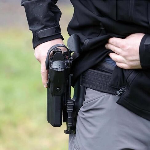 2 Pack QLS Kit, Quick Locking System Kit with Qls 19 and Qls22l for Quick Connect Drop Leg Holster Platform and Mid-Ride Universal Belt Loop Flex Adapte in Saudi Arabia