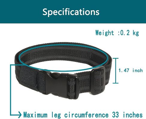 EDC Tactical Leg Strap, Thigh Strap Belt for Leg Holster, Military Leg Hanger Band Thicker and Longer for Hunting and Outdoors Unisex in Saudi Arabia