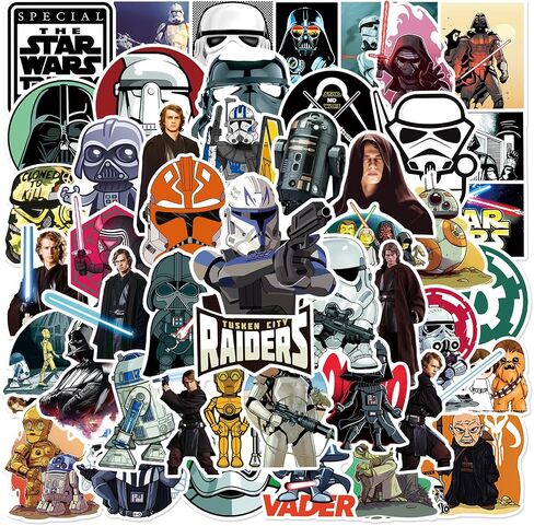 50PCS Frozen Stickers for Kids Girls Stickers for Water Bottles Laptop Journal Guitar Aesthetic Vinyl Waterproof Decals (Blue) in Kuwait