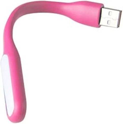 Mini Silicone Flexible USB LED Clip Light for Notebook Computer Laptop Outdoor Travel Portable Camping Night Reading Lamp in Saudi Arabia