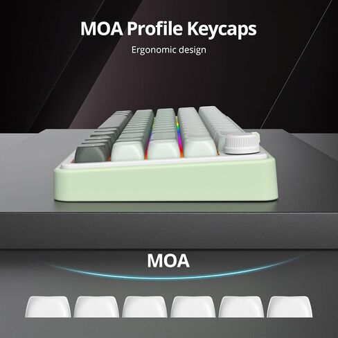 Guffercty kred GTSP 104 Sakura Keycaps مجموعة مفاتيح ألعاب يابانية لطيفة مخصصة من ملف تعريف Dye-Sub OEM لـ Cherry Mx Gateron Kailh Switch 87/104 60٪ لوحة مفاتيح ميكانيكية (ساكورا) in Saudi Arabia
