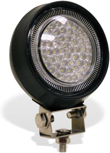 منتجات المشترين 1492110 5 بوصات LED ضوء فيضان كهرماني مع غطاء مطاطي محكم الغلق، 54 مصباح LED، 375 لومن، سلك 36 بوصة مع وصلة قطع حادة وتركيب مسمار، ضوء فيضانات للشاحنات والمقطورات وUTVS وATVs وRVs والمزيد in Saudi Arabia