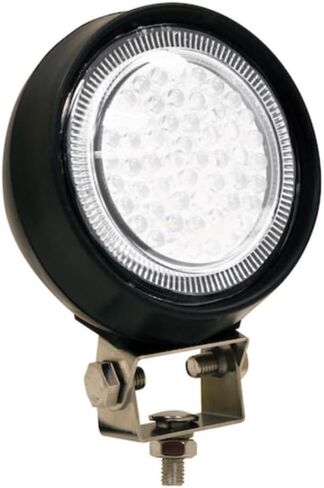 منتجات المشترين 1492110 5 بوصات LED ضوء فيضان كهرماني مع غطاء مطاطي محكم الغلق، 54 مصباح LED، 375 لومن، سلك 36 بوصة مع وصلة قطع حادة وتركيب مسمار، ضوء فيضانات للشاحنات والمقطورات وUTVS وATVs وRVs والمزيد in Saudi Arabia