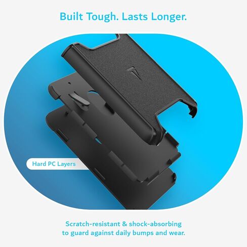 TUDIA Magnetic Holder for PLAUD Note and Plaud Note Pro AI Voice Recorder Case – Hard PC Slim Carrying Protective Cover with Strong Magnetic Attachment - Black in Saudi Arabia