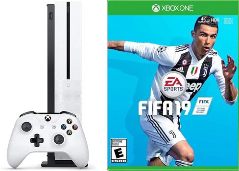 Xbox One S 1TB - حزمة FIFA 19 (متجددة) in Saudi Arabia