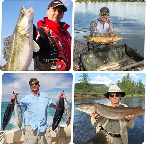 Fishing Rod and Reel Combo Kit 2PCS 5.9FT Telescopic Carbon Fiber Poles with Bag for Saltwater Freshwater, Travel Adults Beginners in Kuwait