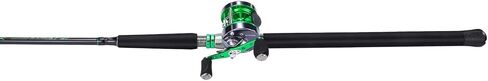 sougayilang صب كومبو صنارة صيد سمك السلور وبكرة تقليدية، قضيب صيد متوسط ​​ثقيل مكون من قطعتين، مقابض مريحة من مادة إي في إيه غير قابلة للانزلاق، مقعد بكرة ألومنيوم لسمك السلور، سمك السلمون/الرأس الفولاذي، باس مخطط in Saudi Arabia