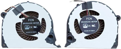 1pcs CPU GPU for Inspiron G7 15-7000 7577 Cooling Fan 7588 G5-5587 P72F Cooler Fan 2JJCP FJQS DC5V 0.5A FJQT Fans(GPU Fan) in Kuwait