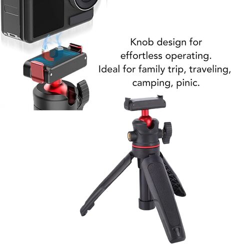Fydun Extension Pole Tripod for Action 5 Pro 4 3 Camera Extendable Selfie Stick Tripod Magnetic Installation Ball Head Lightweight Portable Travel Vlog in Saudi Arabia
