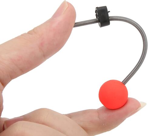 Yellow Mini Ice Fishing Rod with Red Ball Spring Tip for Winter Outdoor Fishing in Saudi Arabia