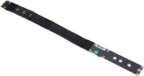20cm M.2 NVMe SSD Extension Cable, PCI E 3.0 x4 Full Speed Compatible, Material, Durable and Strong, 32Gbps Transmission Rate in Saudi Arabia