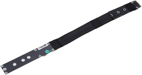 20cm M.2 NVMe SSD Extension Cable, PCI E 3.0 x4 Full Speed Compatible, Material, Durable and Strong, 32Gbps Transmission Rate in Saudi Arabia