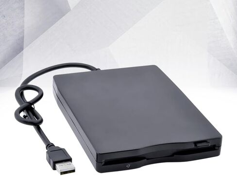 قارئ القرص المرن 3.5 محرك الأقراص المرنة USB قرص خارجي لنقل البيانات محمول USB 2.0 قرص مرن عالي نقل البيانات سائق للنافذة (غير موجود) in Kuwait
