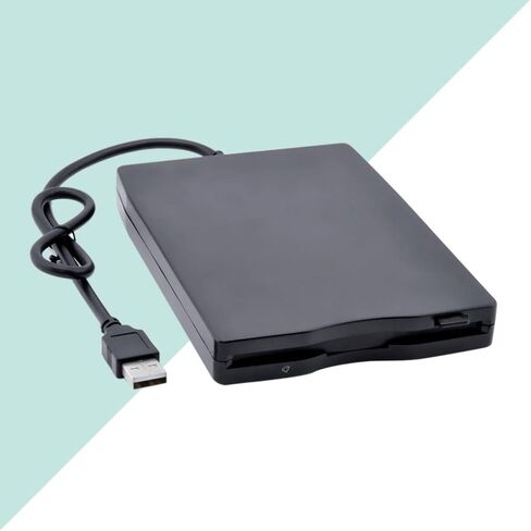 قارئ القرص المرن 3.5 محرك الأقراص المرنة USB قرص خارجي لنقل البيانات محمول USB 2.0 قرص مرن عالي نقل البيانات سائق للنافذة (غير موجود) in Kuwait