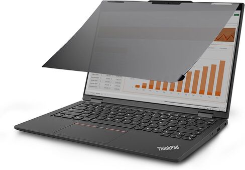 StarTech.com Lenovo X13 Yoga Gen 4 Bright Privacy Screen Filter with Touch, Flip-Over, 75% Light Transmittance, Anti-Glare in Saudi Arabia