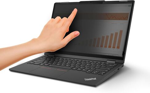 StarTech.com Lenovo X13 Yoga Gen 4 Bright Privacy Screen Filter with Touch, Flip-Over, 75% Light Transmittance, Anti-Glare in Saudi Arabia