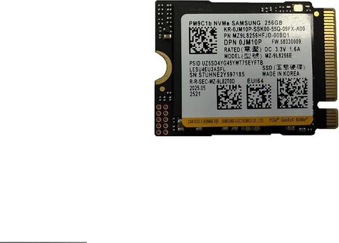 OEM Samsun 256GB M.2 PCI-e NVME SSD GEN 4X4 Internal Solid State Drive 30mm 2230 Form Factor M Key Steam Deck in Saudi Arabia