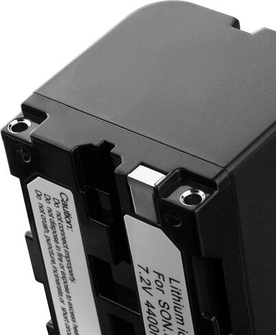 GVM 2 Pack NP-F750/770 Battery and Charger 4400mAh for Sony NP-F975, NP-F960, NP-F950, NP-F930, NP-F770, NP-F750, NP-F550, DCR, DSR, HDR, FDR, HVR, HVL and LED Light in Kuwait