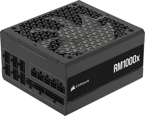 CORSAIR RM1000x Fully Modular Low-Noise ATX Power Supply – ATX 3.1 Compliant – PCIe 5.1 Support – Cybenetics Gold Efficiency – Native 12V-2x6 Connector – Black (Renewed) in Saudi Arabia