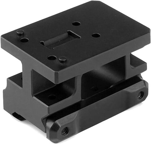 AEMS Mount Riser 2.26″ CNC Aluminum Red Dot Optic Mount for Picatinny Rail Lightweight 2.26″ Riser for AEMS Red Dot and Tactical Optics(BK/FDE) in Kuwait