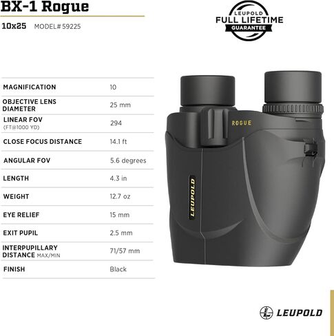 Leupold BX-1 Rogue Binoculars, 8x25mm (59220) in Saudi Arabia