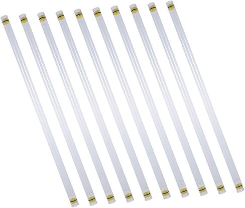 Milisten 10pcs Floating Fishing Beads Storage Box Bait Management Tube Tackle Accessory for Organizing Fishing Gear in Saudi Arabia