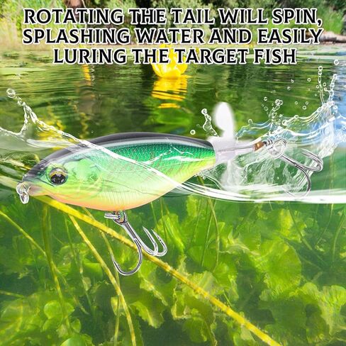 6PCS Swimbait Kit ，Realistic Bait and Surface Bait with Realistic 3D fisheye and Multi Joint Swimming Movements, Perfect for Saltwater and Freshwater Fishing Kits in Kuwait