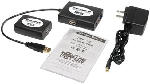 Tripp Lite 4-Port High Speed USB 2.0 over Cat5 Hub with 3 local Ports and 1 Remote Port(U224-1R4-R) in Saudi Arabia