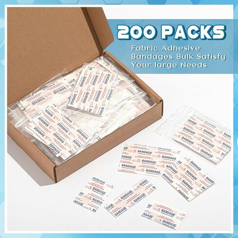 Geiserailie 50 Pack Hygiene Kits for Homeless in Bulk Assorted Sizes Fingertip Bandages Waterproof, Individually Wrapped, Homeless Care Package Supplies for Homeless, Nursing Homes, Hotel, Charity in Saudi Arabia