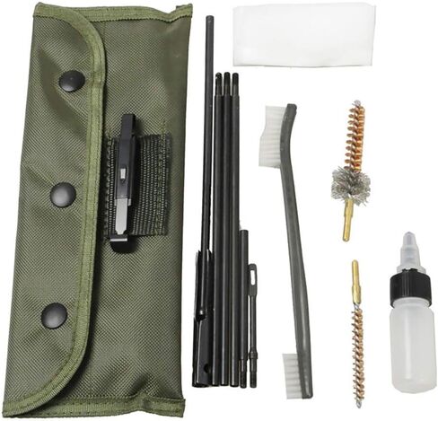Funpower Rifle Gun Cleaning Kit Set Pistol Brushes Cleaner for 5.56mm .223 22LR .22 Cal in Saudi Arabia