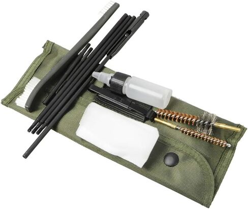 Funpower Rifle Gun Cleaning Kit Set Pistol Brushes Cleaner for 5.56mm .223 22LR .22 Cal in Saudi Arabia