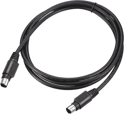 PS/2 Mouse and Keyboard Extension Cable 6 Pin 4.92 Feet Male to Male for PC,Black in Saudi Arabia