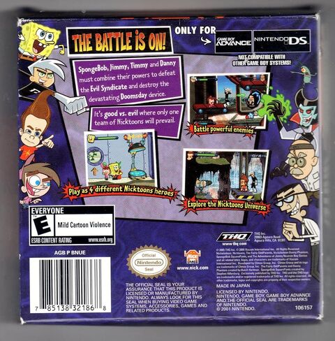 Nicktoons Unite! - Gamecube in Saudi Arabia