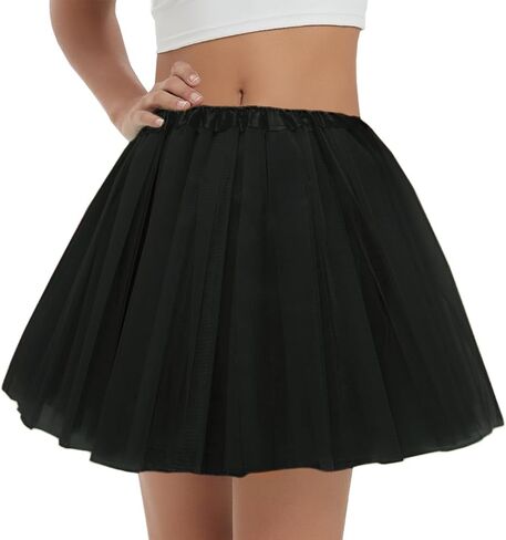 تنورة Tulle Tulle Tulle Tulle التابعة للسيدات ، فستان الباليه الباليه الباليه ، المراهقون Halloween Cosplay يركض توتو in Saudi Arabia