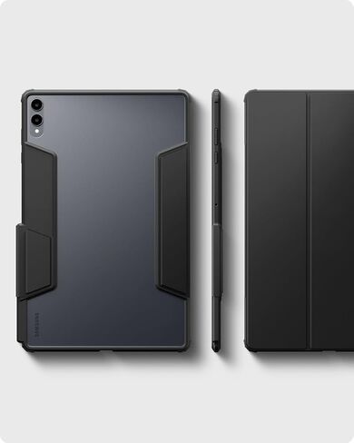 Spigen for Galaxy Tab S11 Ultra Case (2025), Ultra Hybrid Pro Protective Tri-Fold Cover with Transparent Back and S Pen Holder, 14.6 inch, Black in Saudi Arabia