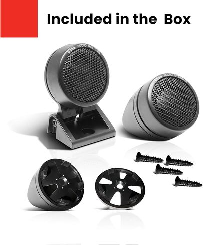 BOSS Audio Systems TW18 Tweeters (Pair), 200 Watts, 1 Inch Polyimide Dome in Kuwait