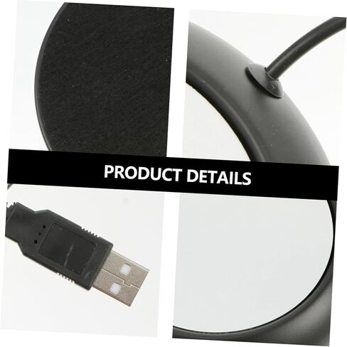 وسادة عازلة لتدفئة القدح USB من Luxshiny لتدفئة الأكواب المنزلية والمكتبية، تصميم أنيق للحفاظ على المشروبات دافئة طوال اليوم in Kuwait