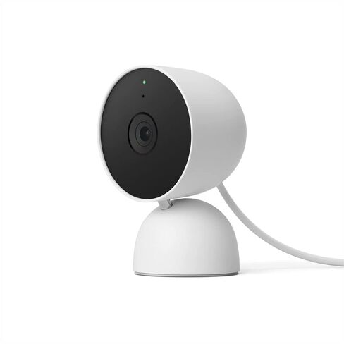 Google Indoor Nest Security Cam 1080p (Wired) - 2nd Generation - Non-Retail Packaging - Snow in Saudi Arabia